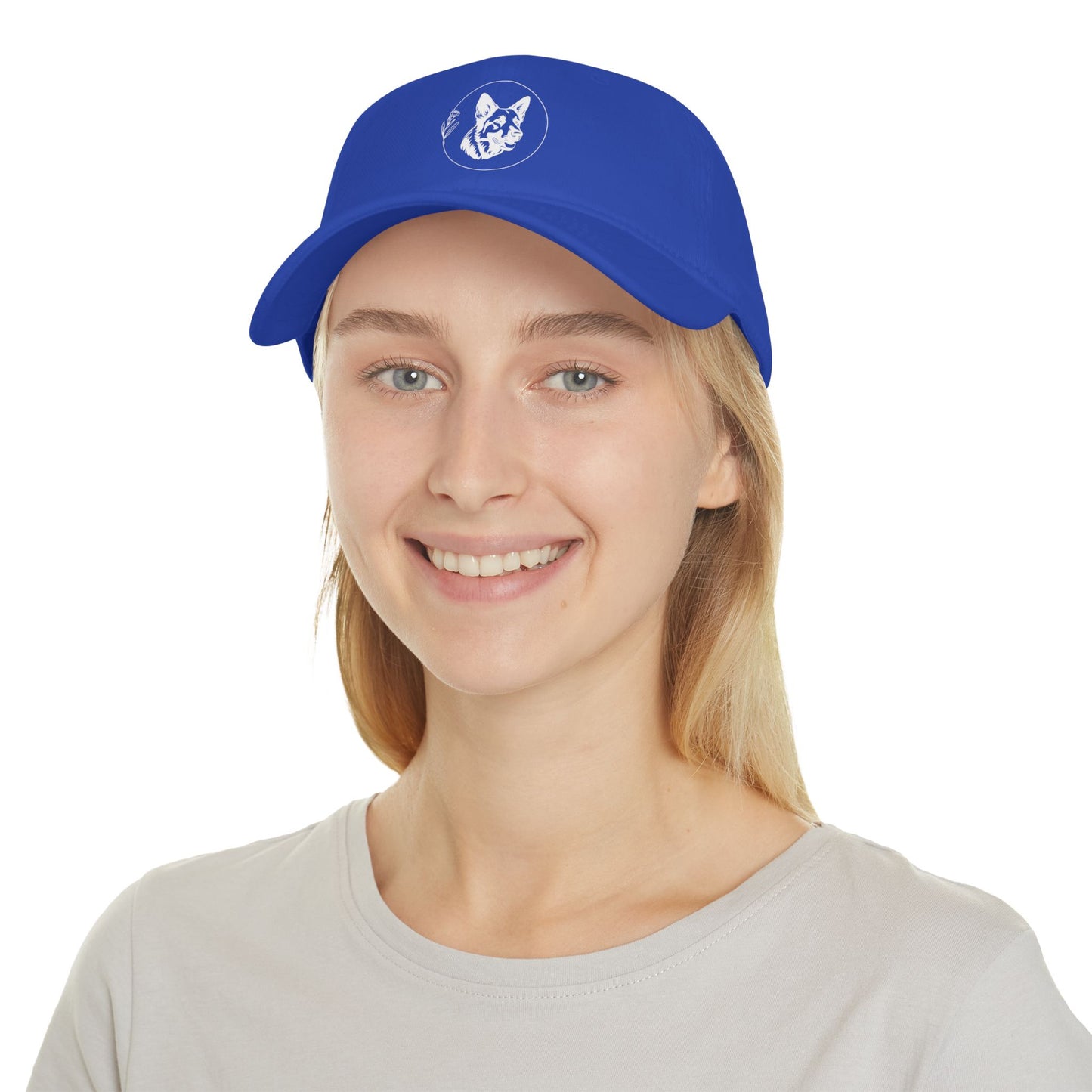 German Shepherd Low Profile Baseball Cap