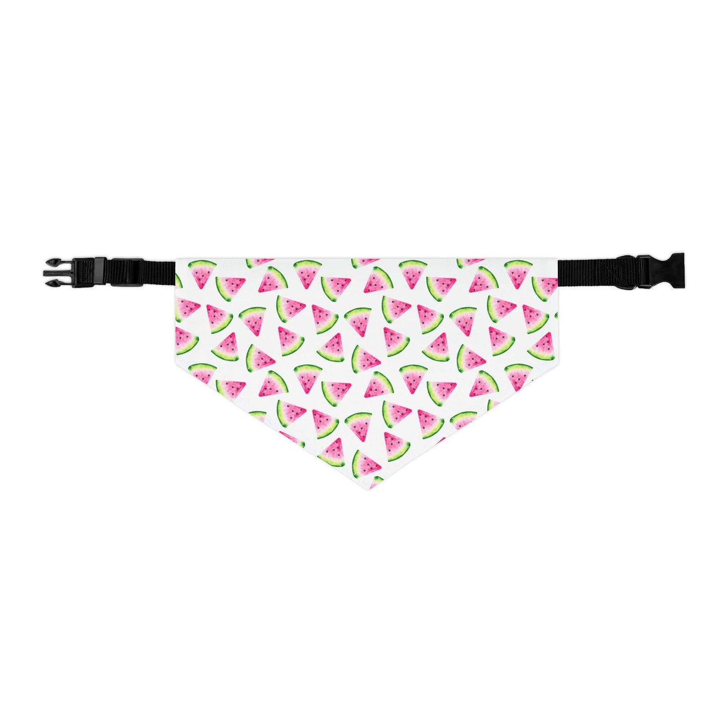 Adjustable Watermelon Bandana Collar ā Lightweight Pet Accessory for Summer Vibes