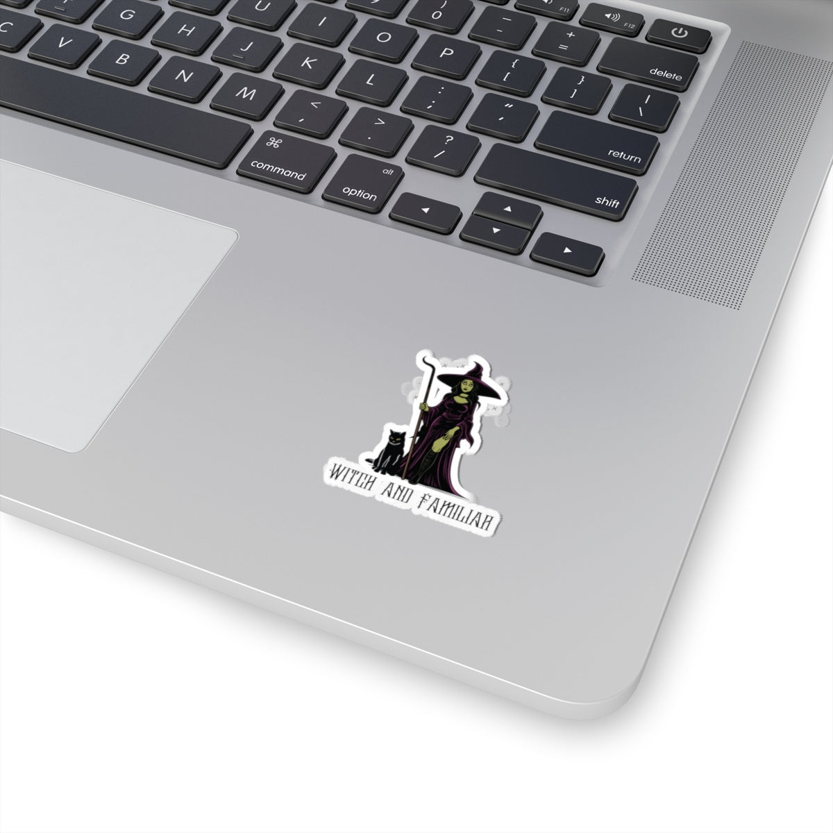 'Witch and Familiar' Kiss-Cut Sticker