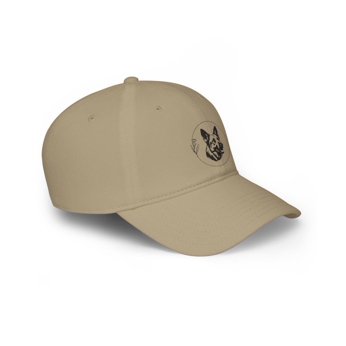 German Shepherd Low Profile Baseball Cap