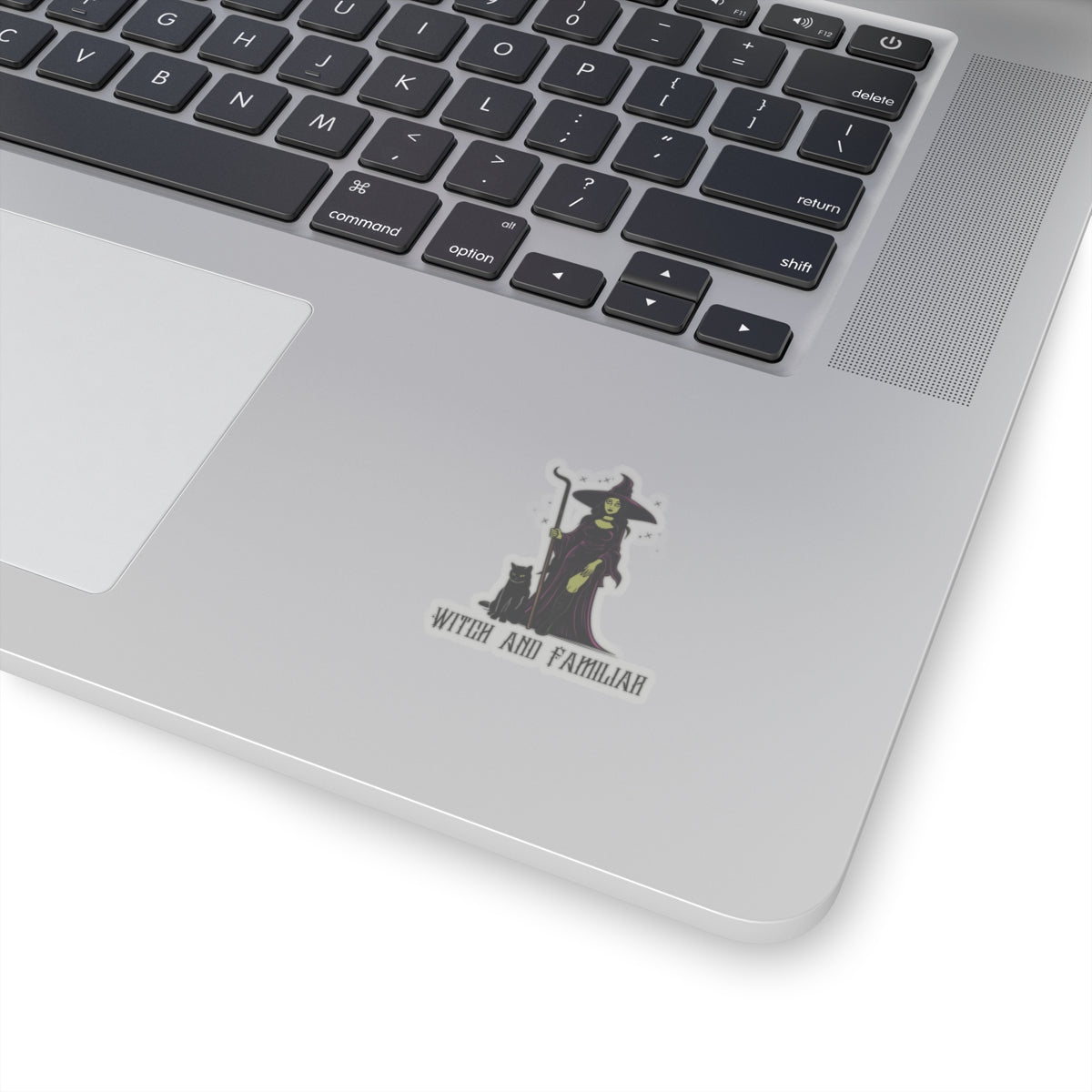 'Witch and Familiar' Kiss-Cut Sticker