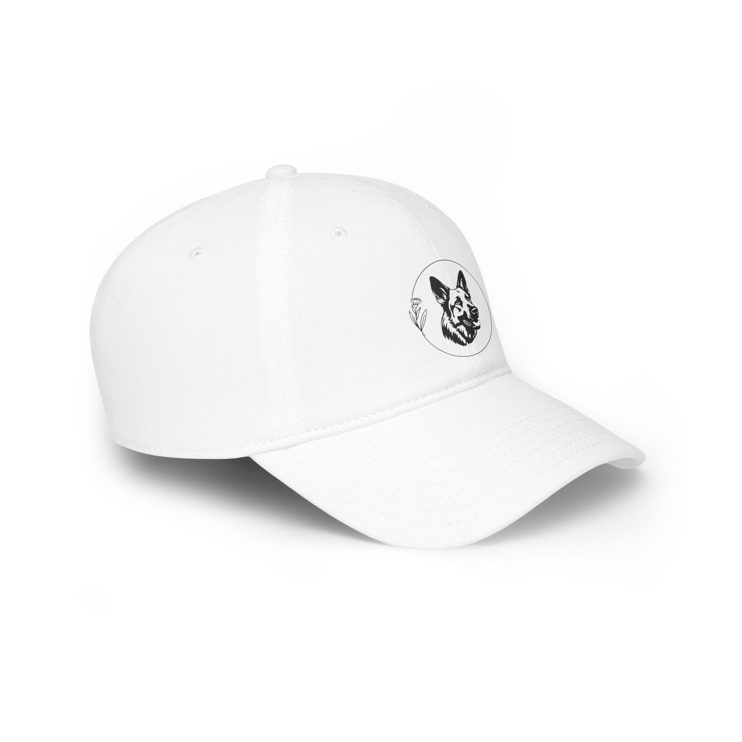 German Shepherd Low Profile Baseball Cap