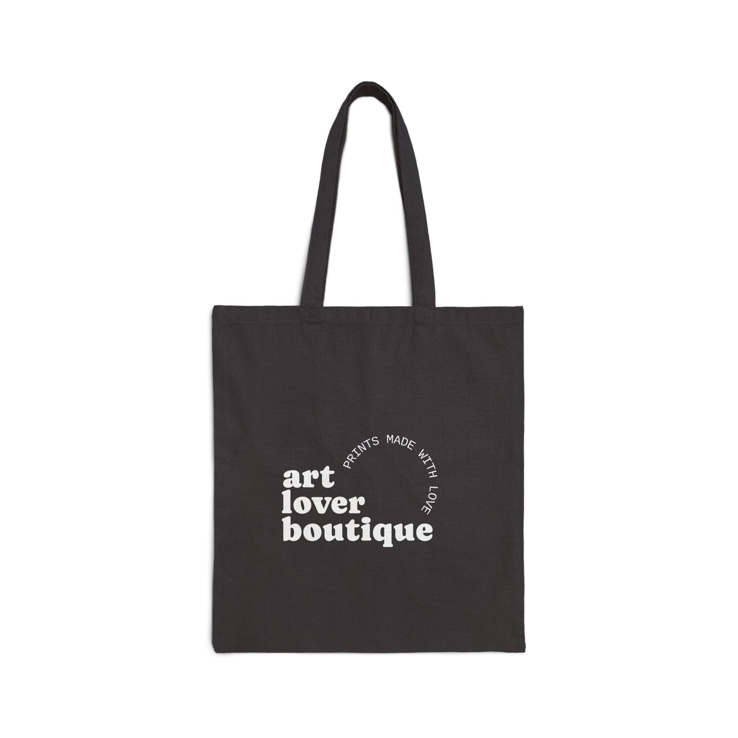 Custom Canvas Tote Bag – Personalized with Image & Text (2 Colors)