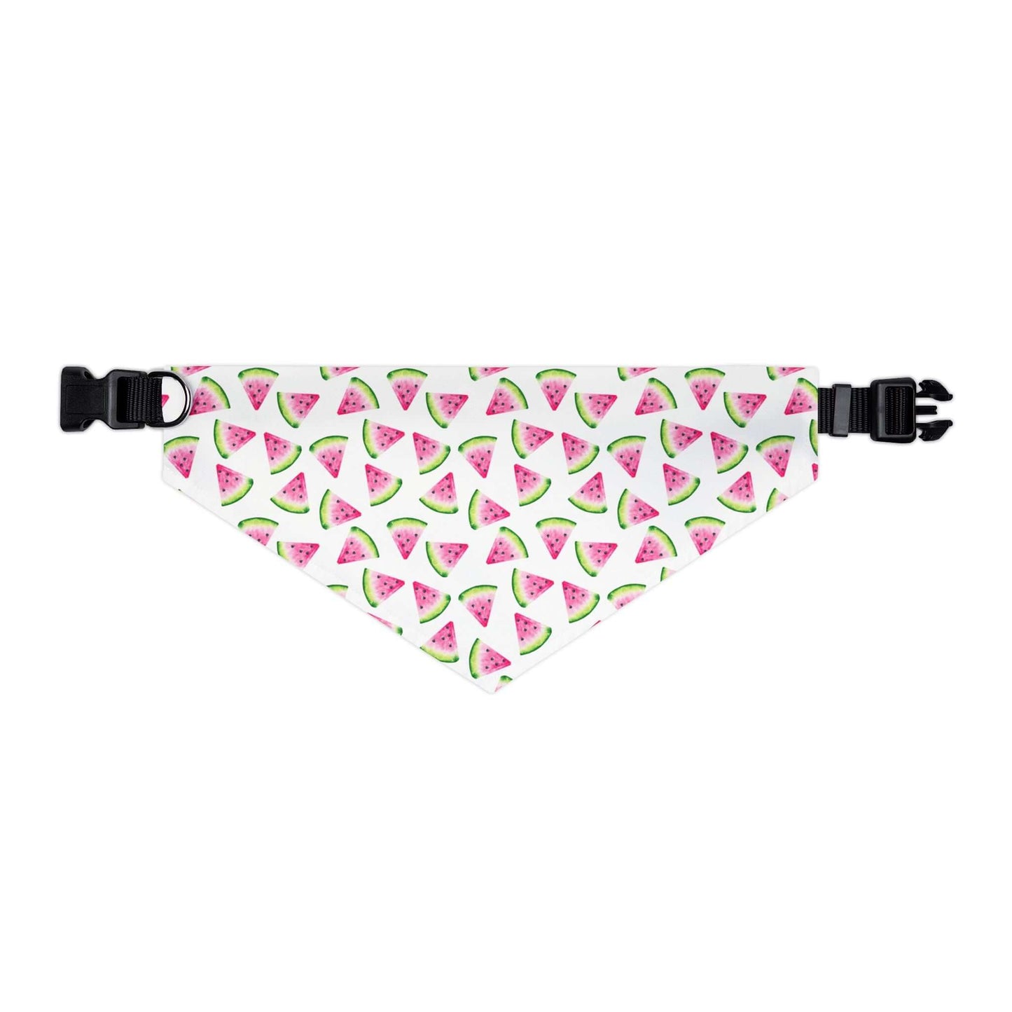 Adjustable Watermelon Bandana Collar ā Lightweight Pet Accessory for Summer Vibes