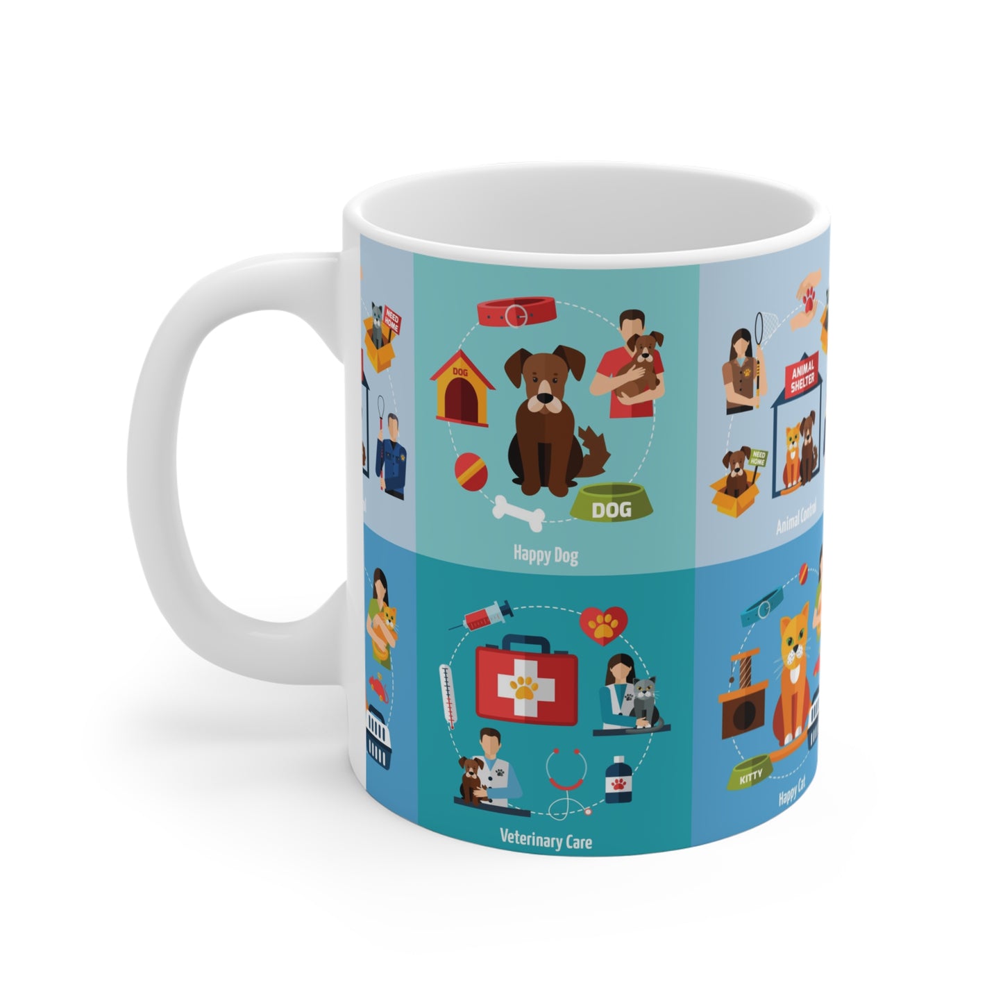 "Heroes of the Rescue" Animal Shelter Mug ā 11 oz Tribute to Shelter Staff, Vet Teams & Animal Control