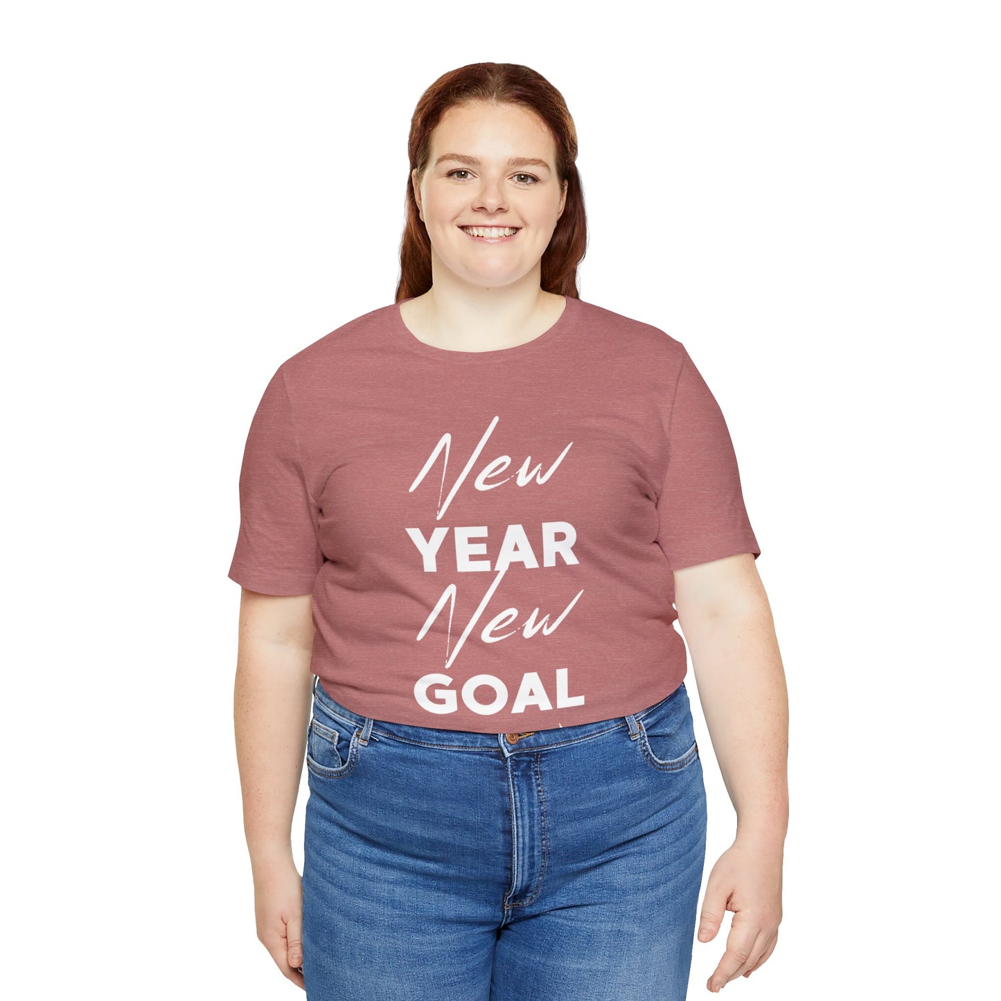 "New Year, New Goal -- Become a Foster" T-Shirt Unisex Short Sleeve Tee (Multiple Sizes & Colors)