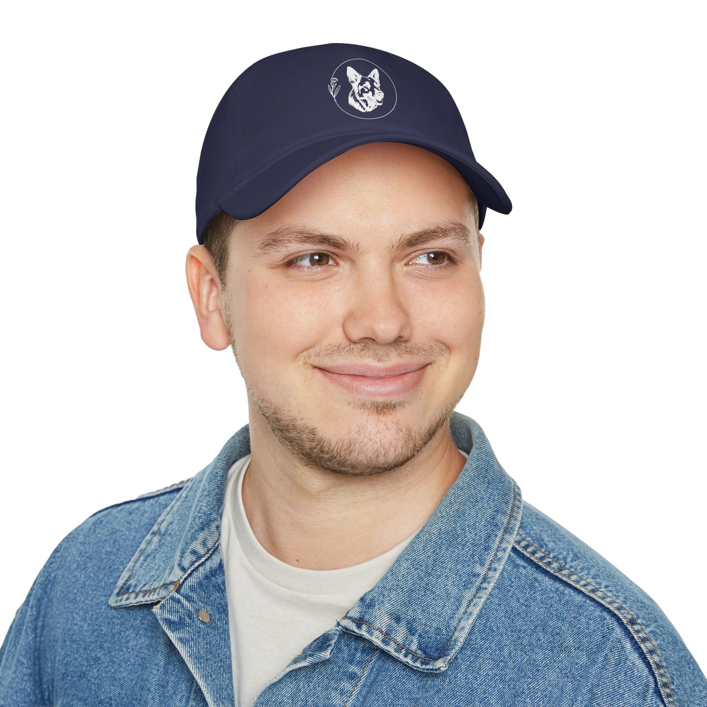 German Shepherd Low Profile Baseball Cap