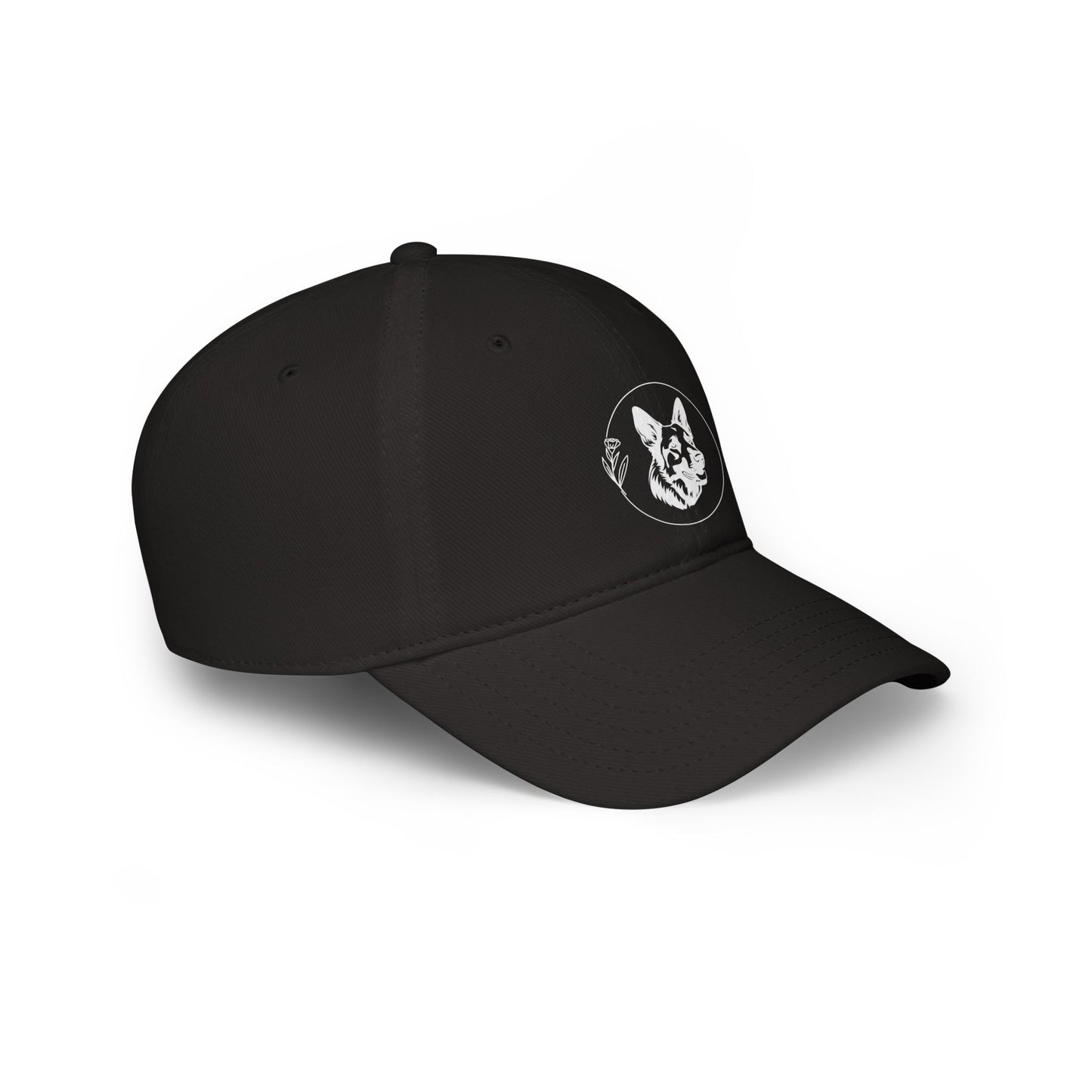 German Shepherd Low Profile Baseball Cap