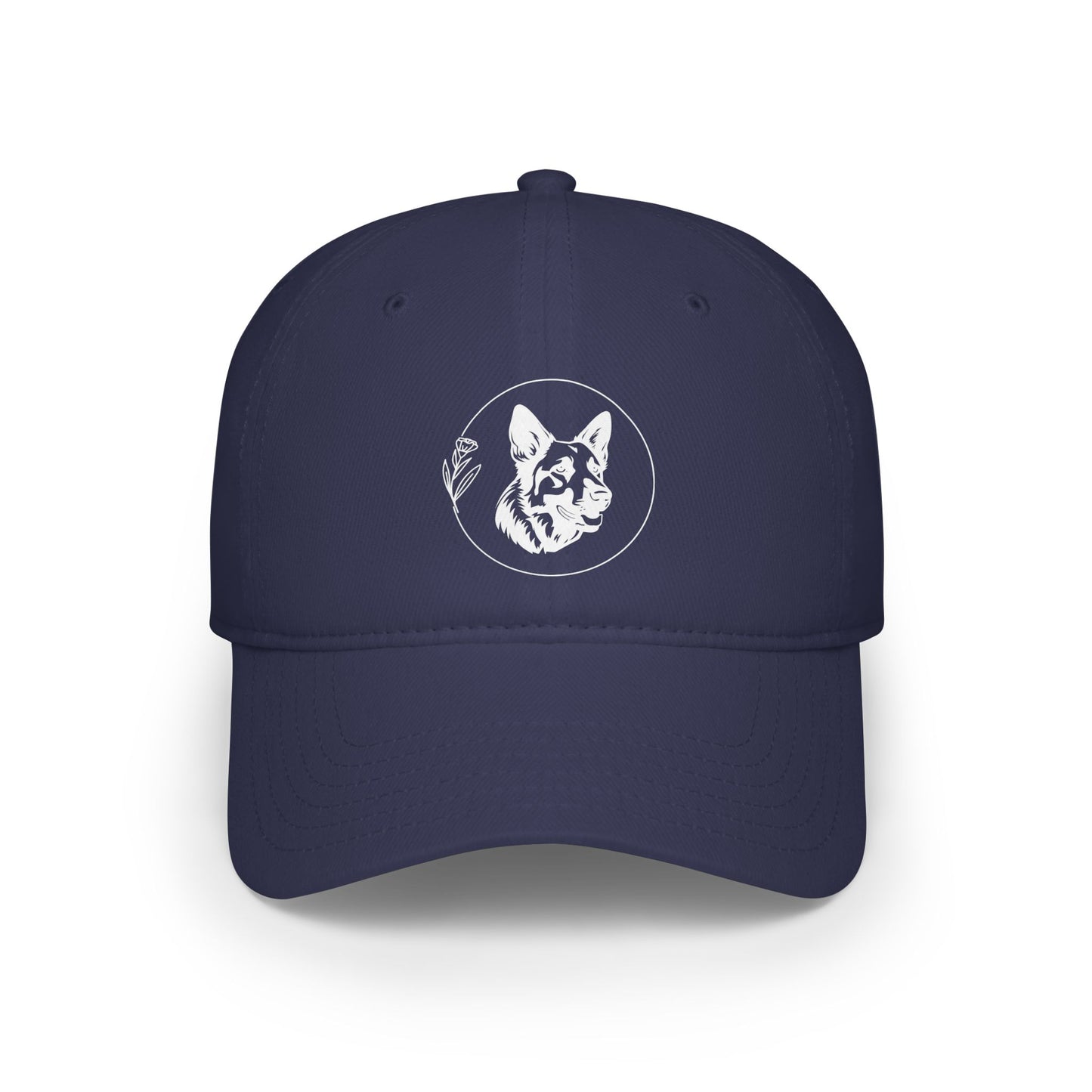 German Shepherd Low Profile Baseball Cap