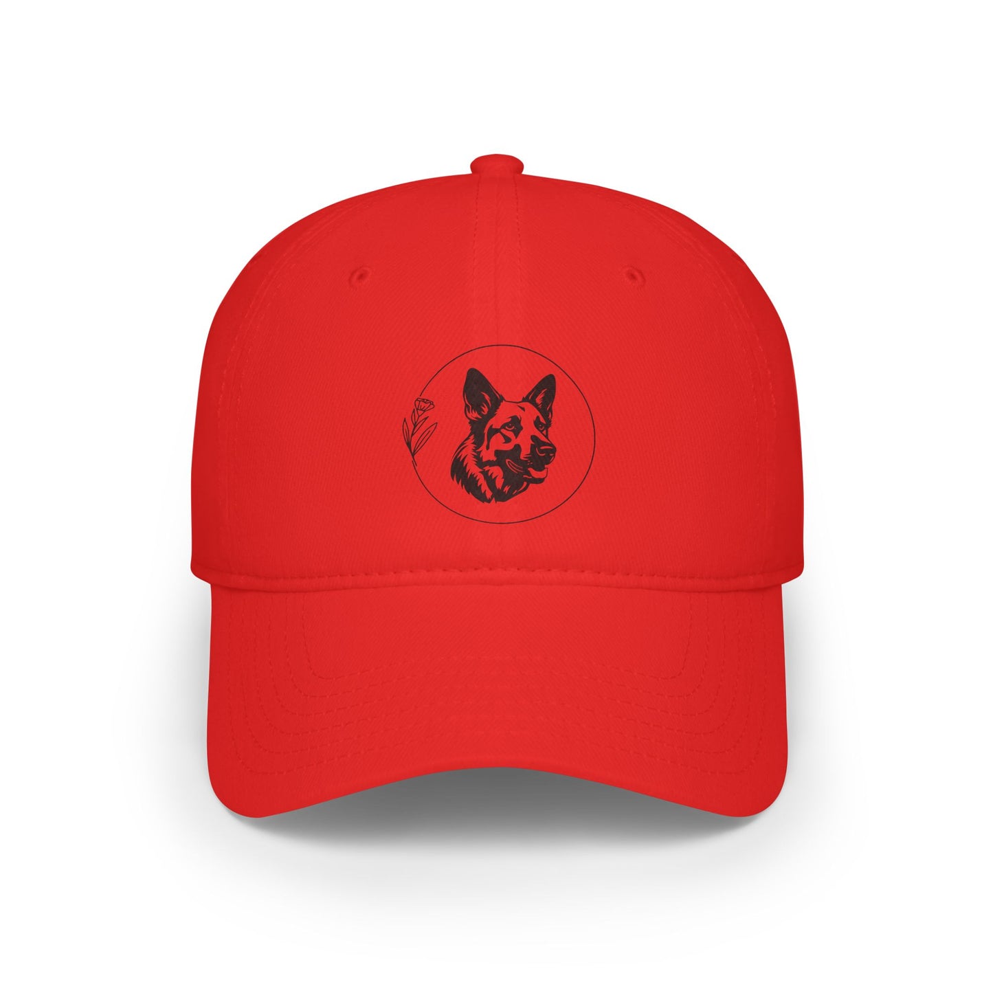 German Shepherd Low Profile Baseball Cap