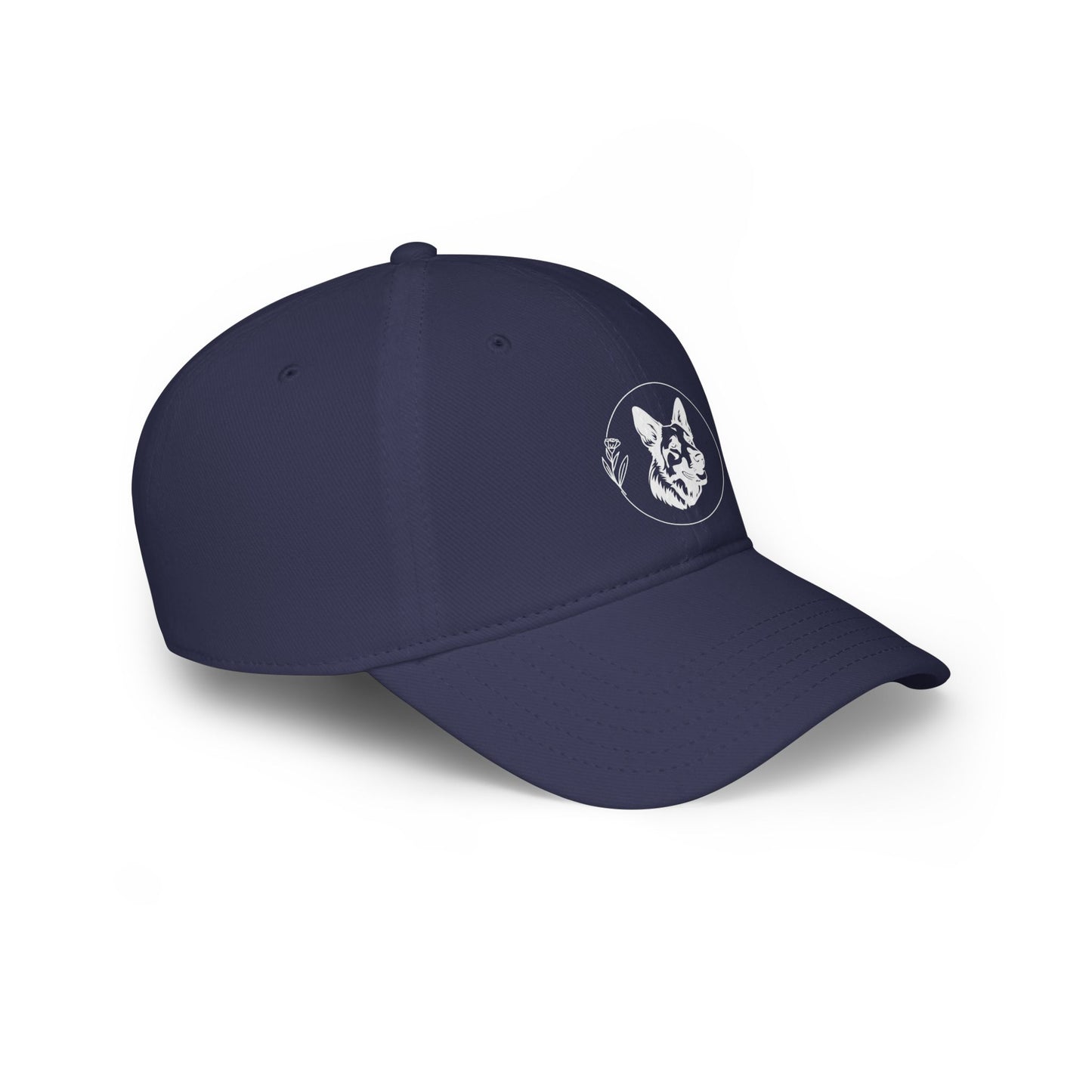 German Shepherd Low Profile Baseball Cap