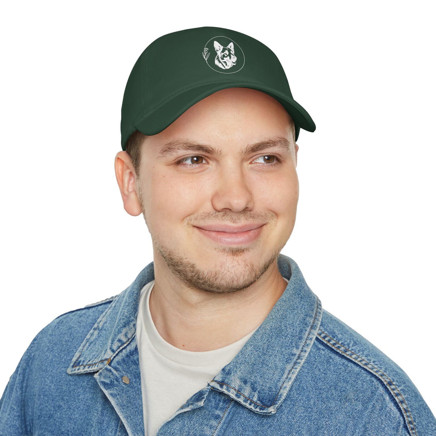 German Shepherd Low Profile Baseball Cap