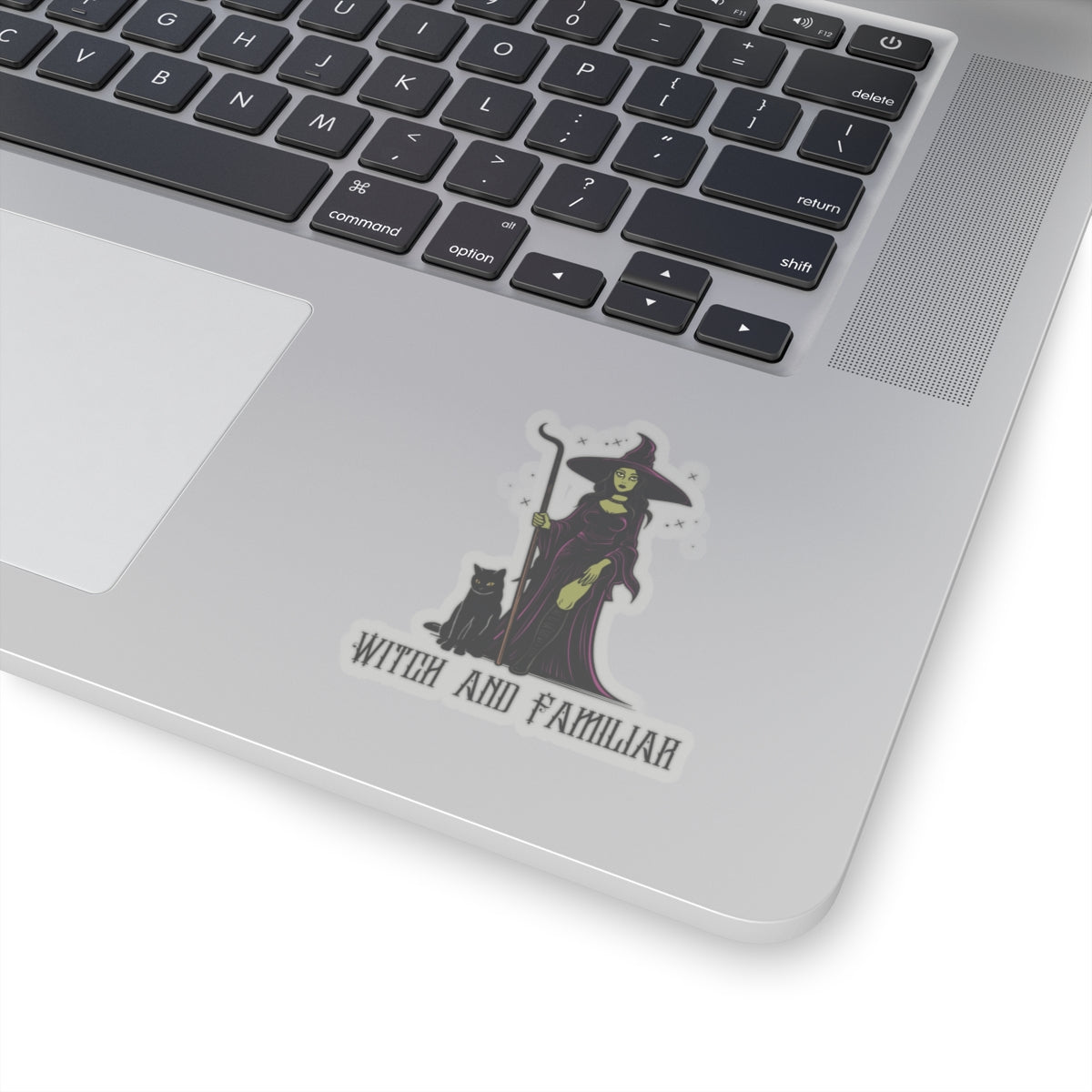 'Witch and Familiar' Kiss-Cut Sticker