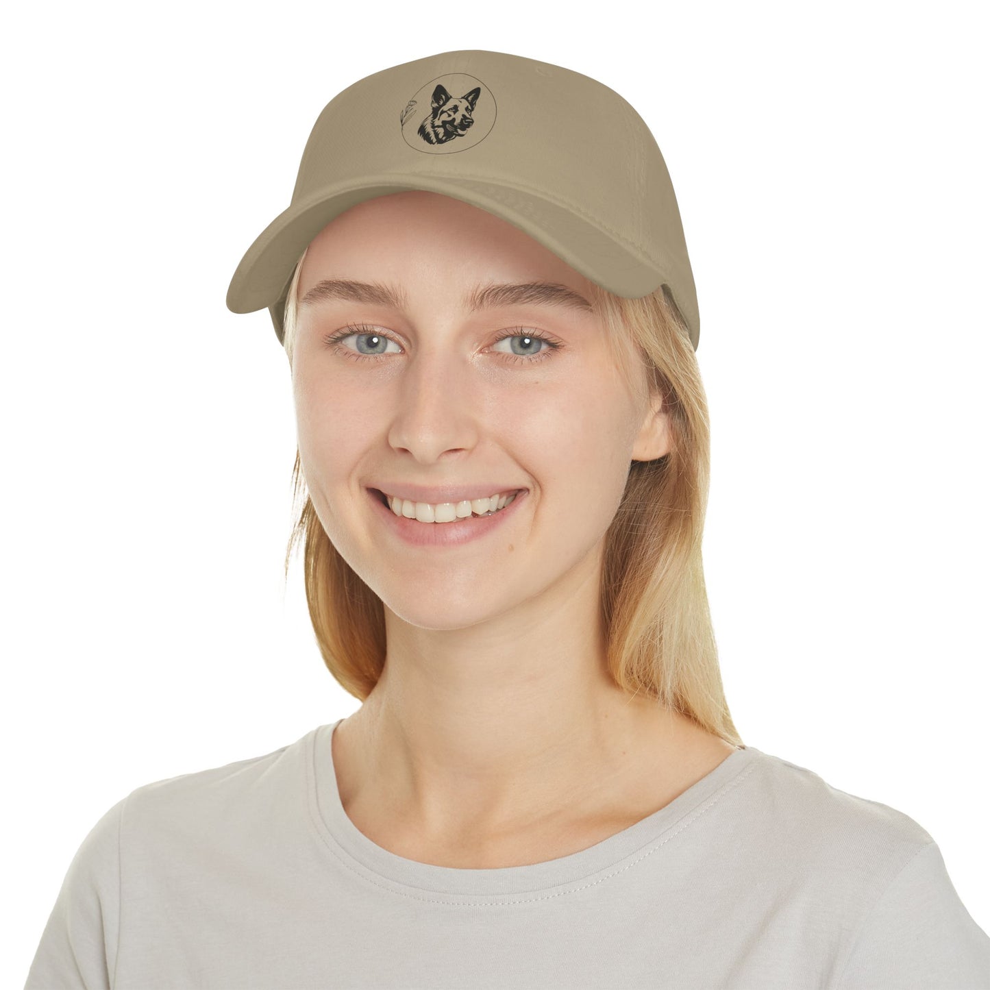 German Shepherd Low Profile Baseball Cap