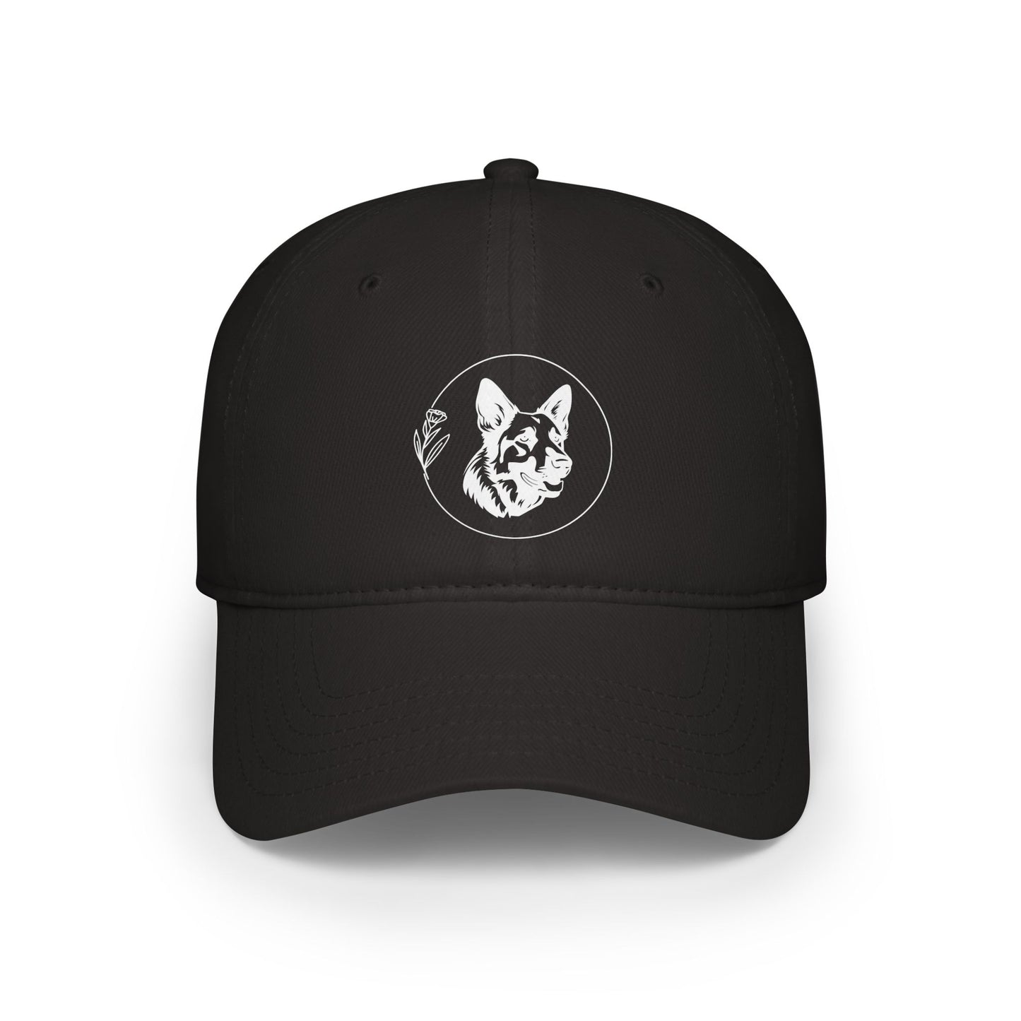 German Shepherd Low Profile Baseball Cap