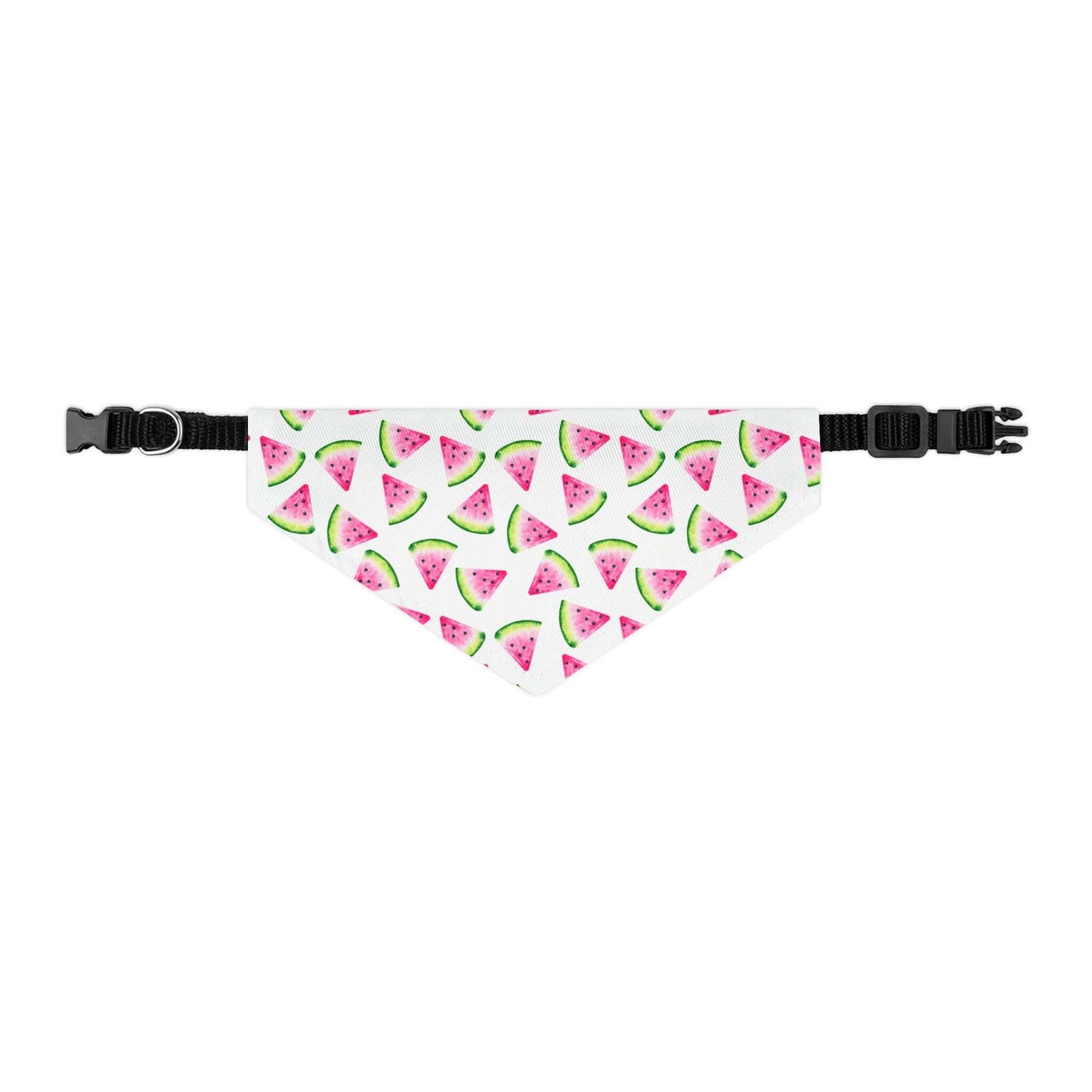 Adjustable Watermelon Bandana Collar ā Lightweight Pet Accessory for Summer Vibes