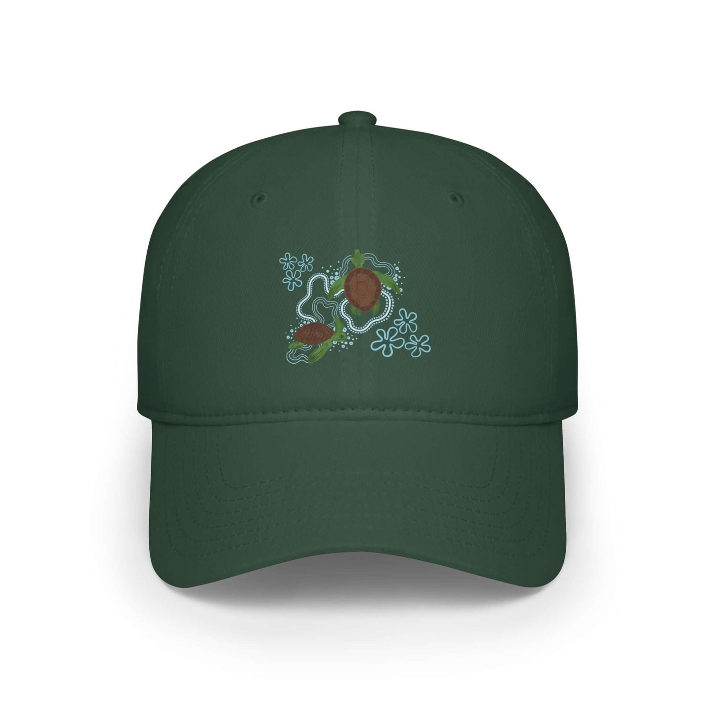 Swimming Sea Turtles Baseball Cap