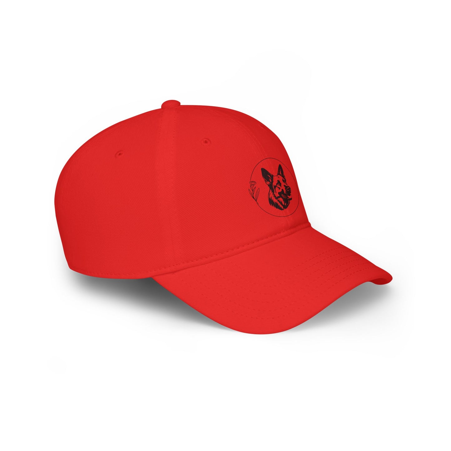 German Shepherd Low Profile Baseball Cap