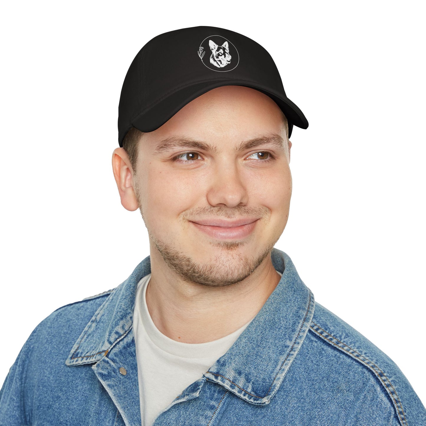 German Shepherd Low Profile Baseball Cap