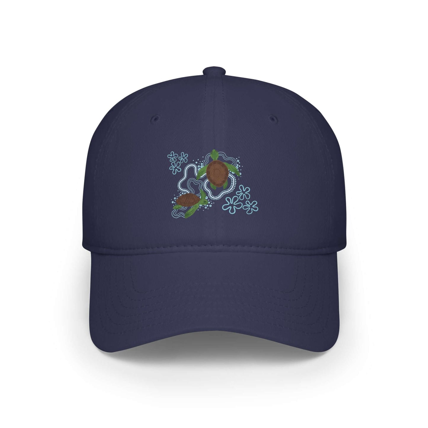 Swimming Sea Turtles Baseball Cap
