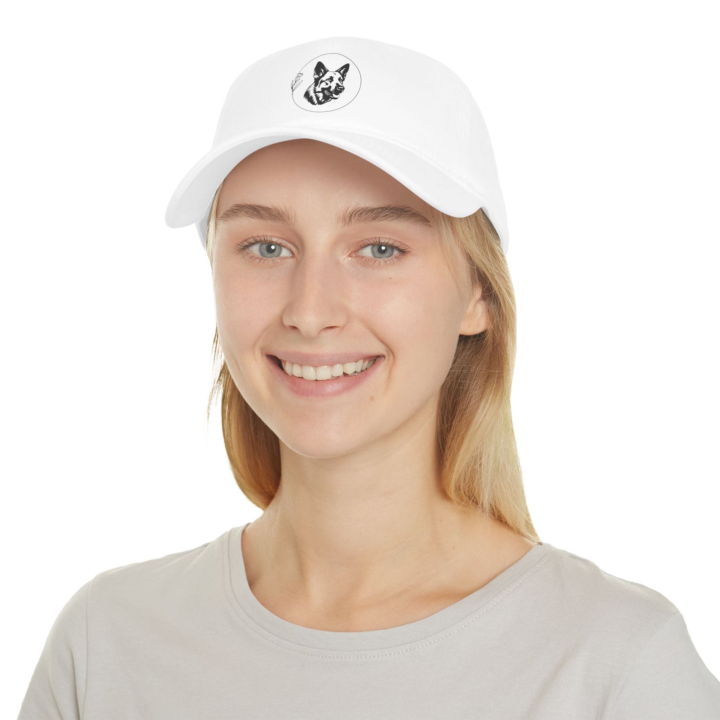 German Shepherd Low Profile Baseball Cap