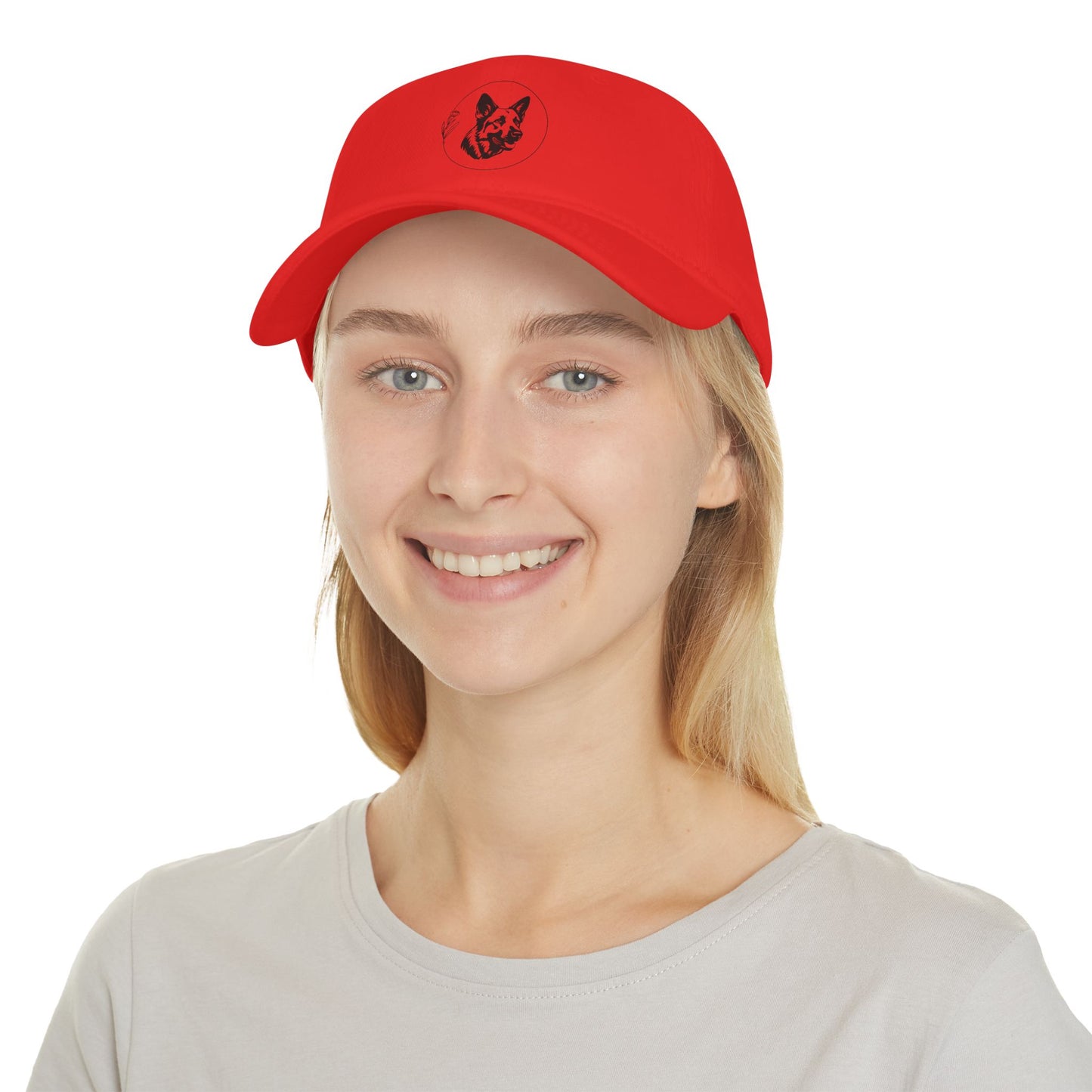 German Shepherd Low Profile Baseball Cap