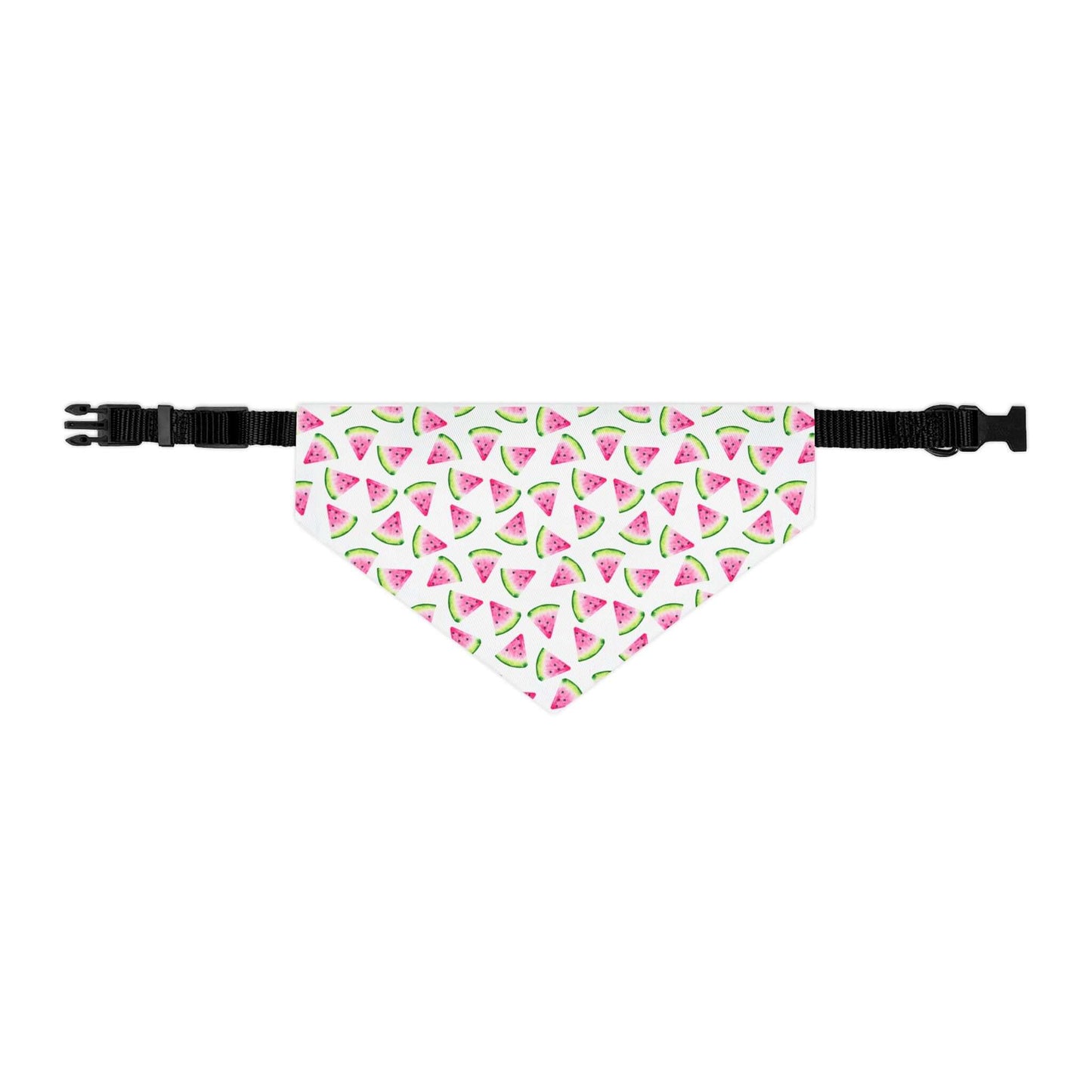 Adjustable Watermelon Bandana Collar ā Lightweight Pet Accessory for Summer Vibes