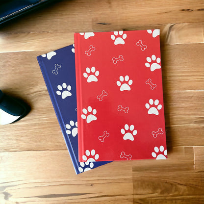 Dog Print Notebook - Paws & Pages Collection