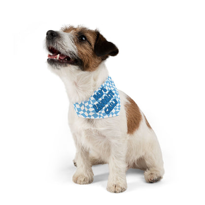 “Dad’s Favorite Child” Blue Pet Bandana – Cute Collar for Pet Dads
