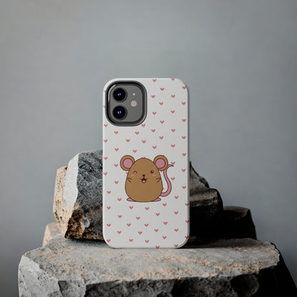 Cute Mouse Phone Case (Tough) -- [iPhone Only]