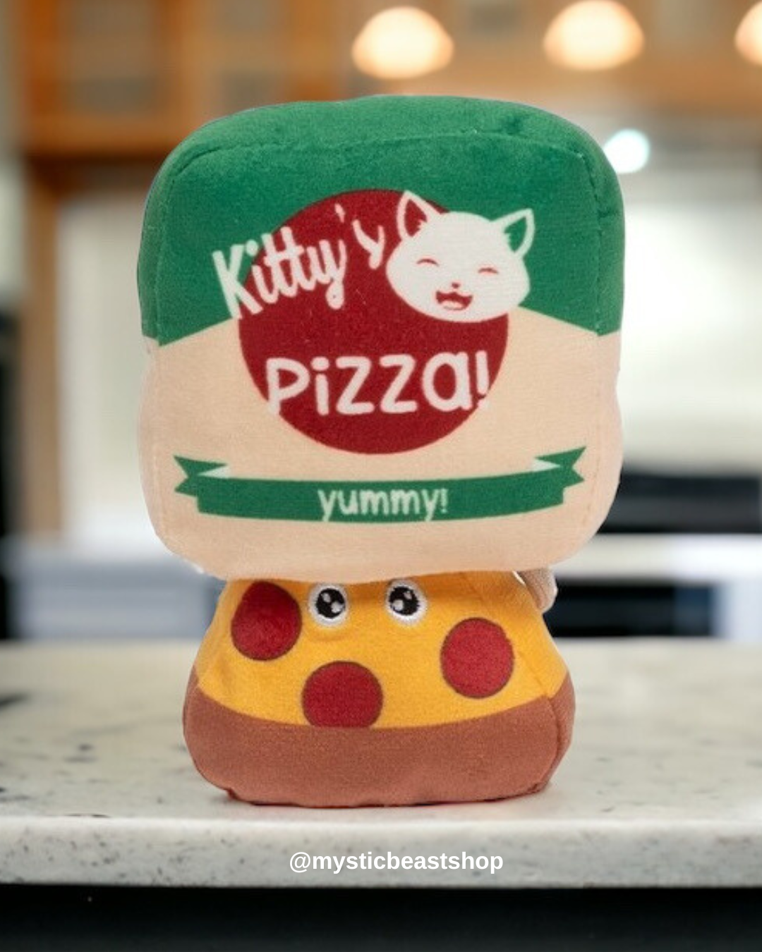 Pizza Box Catnip Toy