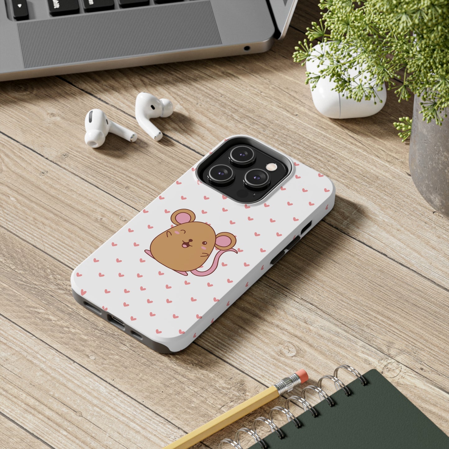 Cute Mouse Phone Case (Tough) -- [iPhone Only]