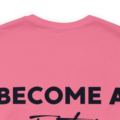 "New Year, New Goal -- Become a Foster" T-Shirt Unisex Short Sleeve Tee (Multiple Sizes & Colors)