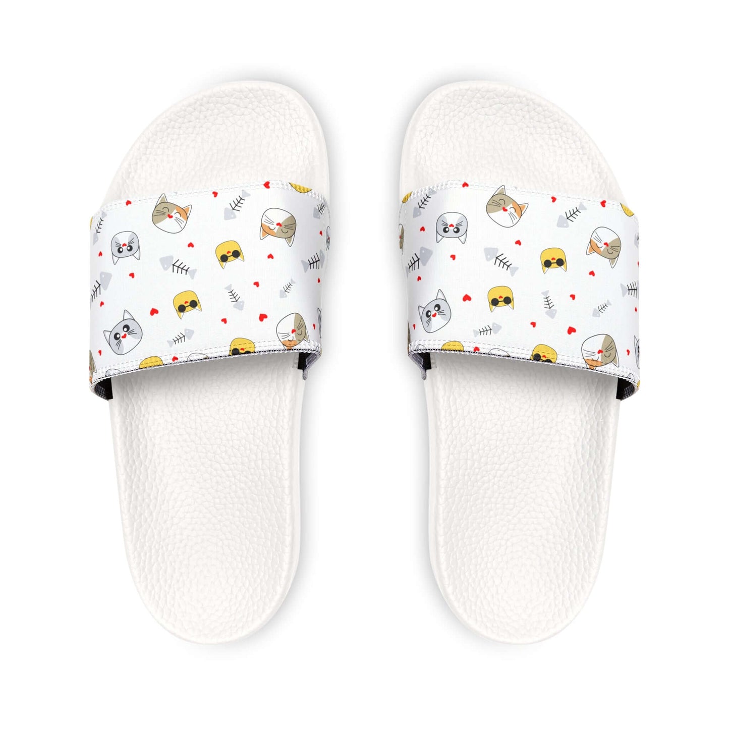 Cat Pattern Slide Sandals