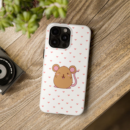 Cute Mouse Phone Case (Tough) -- [iPhone Only]