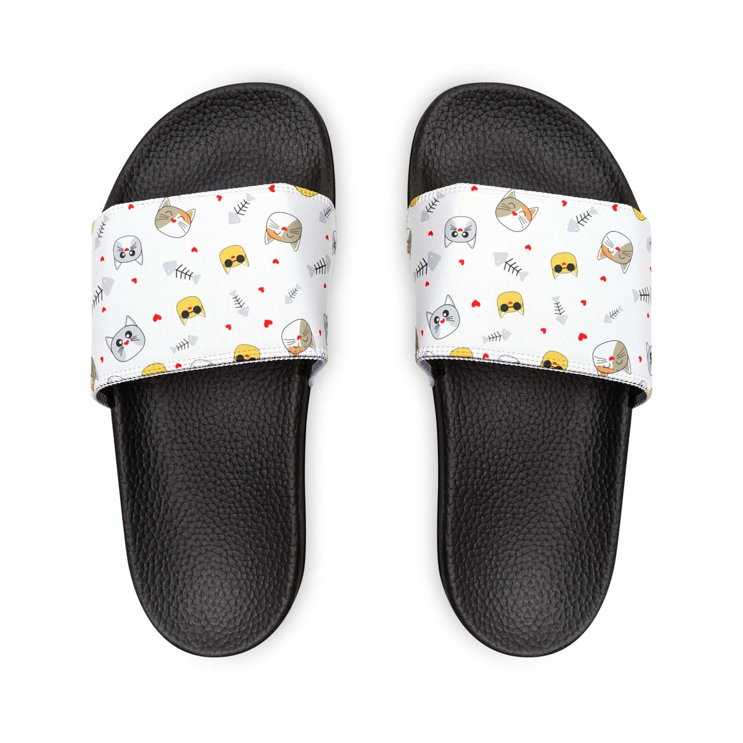 Cat Pattern Slide Sandals