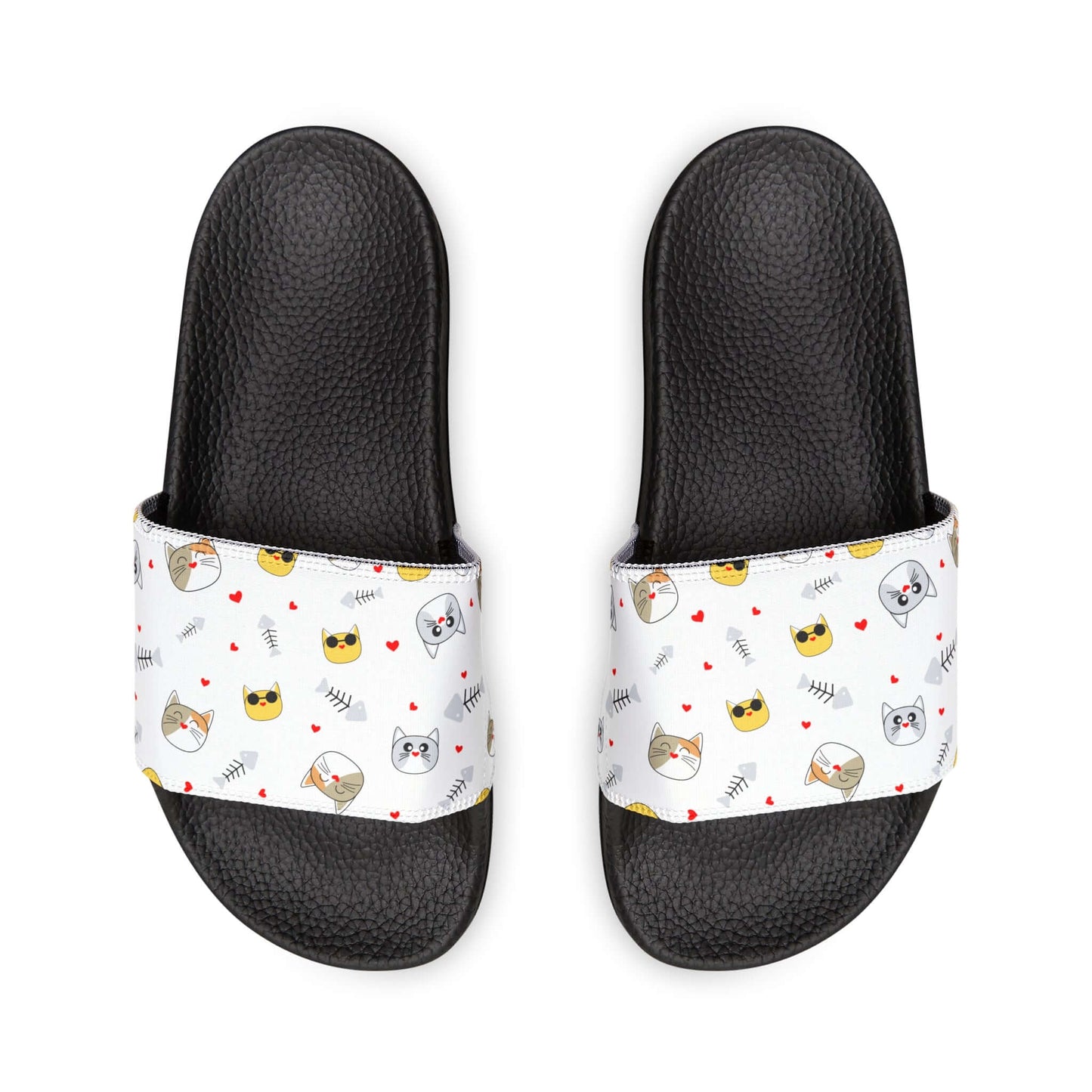 Cat Pattern Slide Sandals