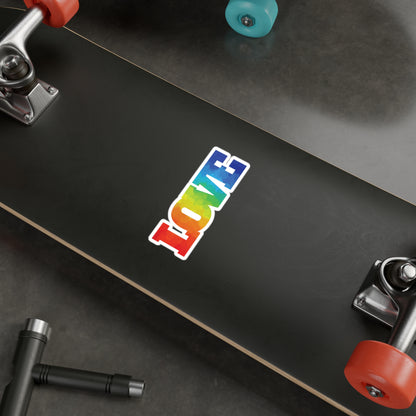 PRIDE LOVE Kiss-Cut Vinyl Decals