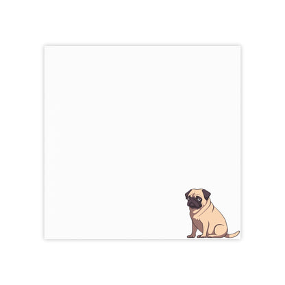 Pug Post-it® Note Pads (Multiple Sizes & Colors)