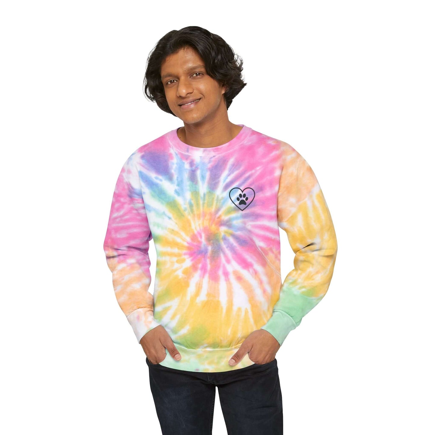 Pet Love Tie-Dye Sweatshirt (3 Colors Available)