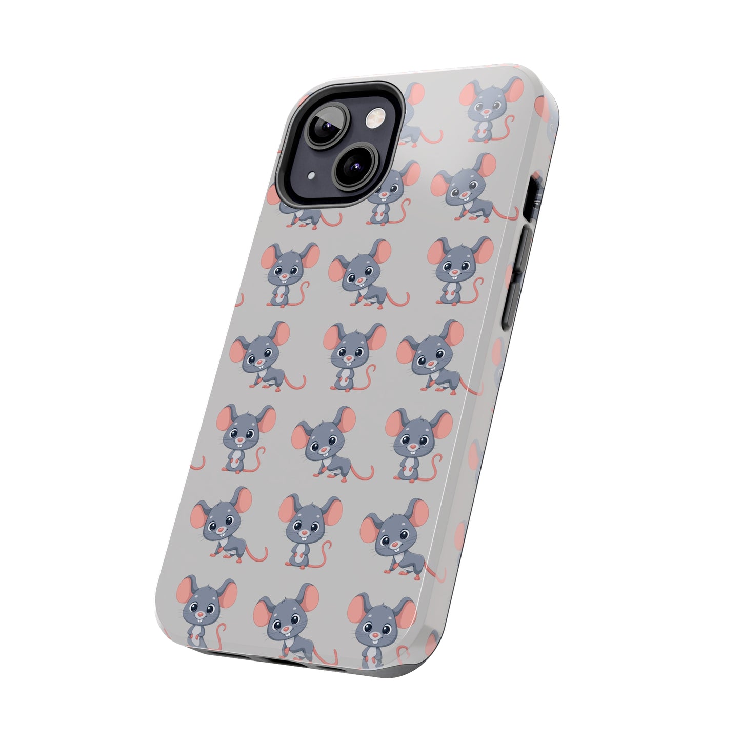 Cute Rat Pattern Phone Case (Tough) -- [iPhone Only]