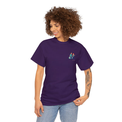 Animal Shelter Cotton Tee "Heroes of the Rescue: Celebrating Shelter Workers, Animal Control, and Vet Care