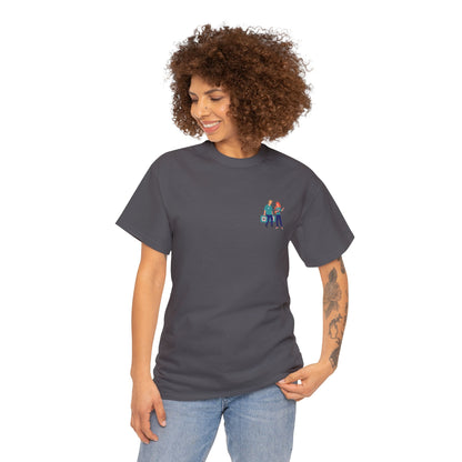 Animal Shelter Cotton Tee "Heroes of the Rescue: Celebrating Shelter Workers, Animal Control, and Vet Care