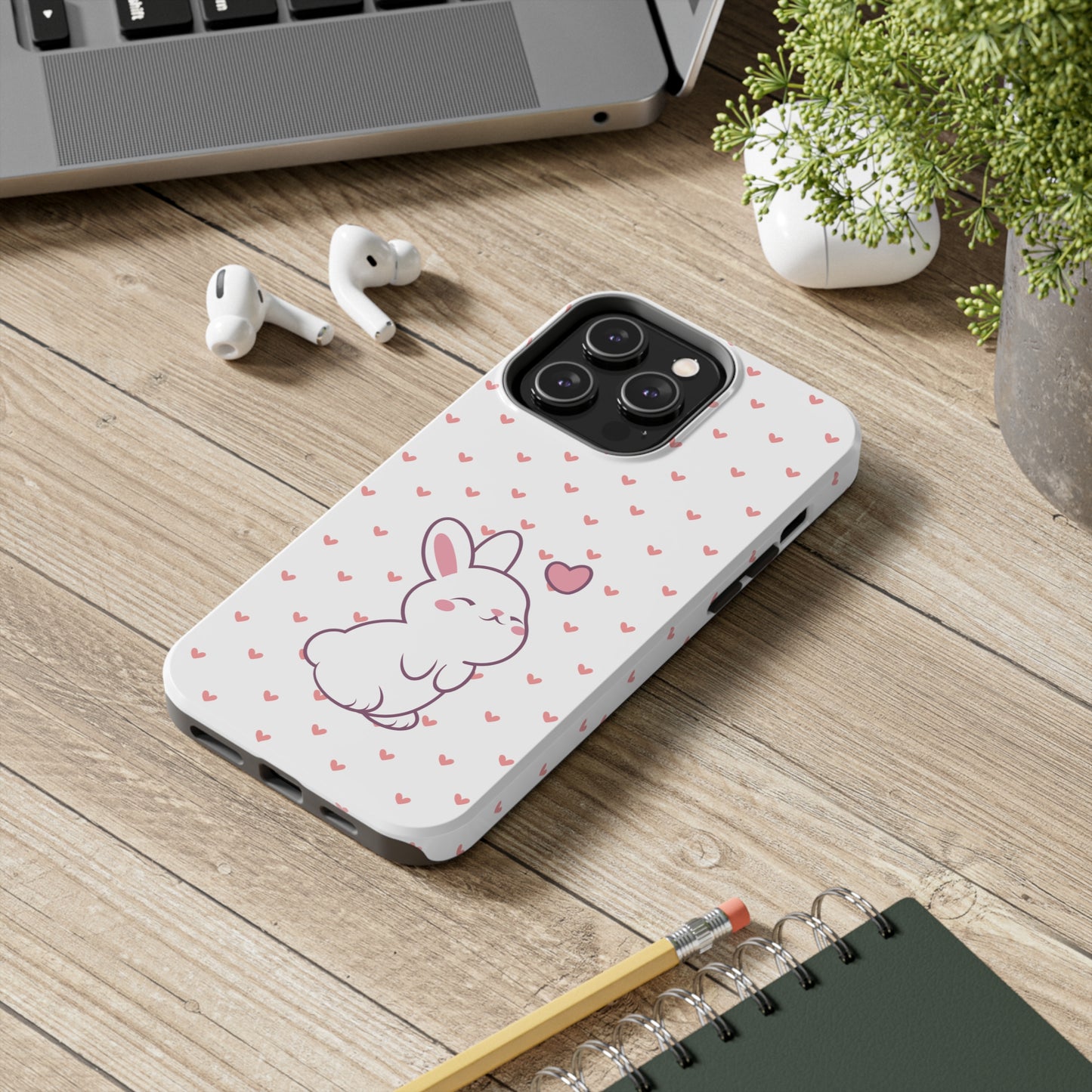 Cute Rabbit Phone Case (Tough) -- [iPhone Only]