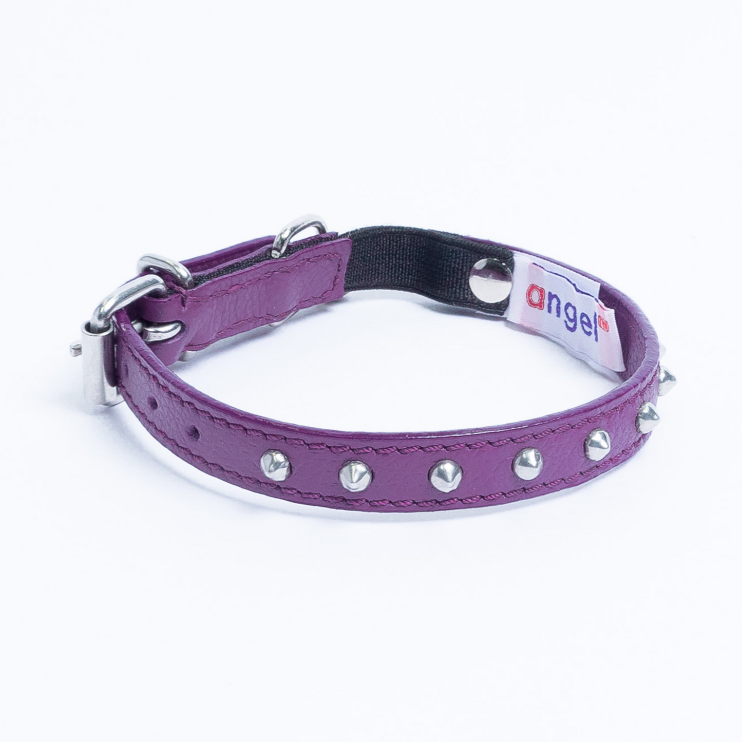 Dual Style Leather Cat Collars (5 Colors Available)