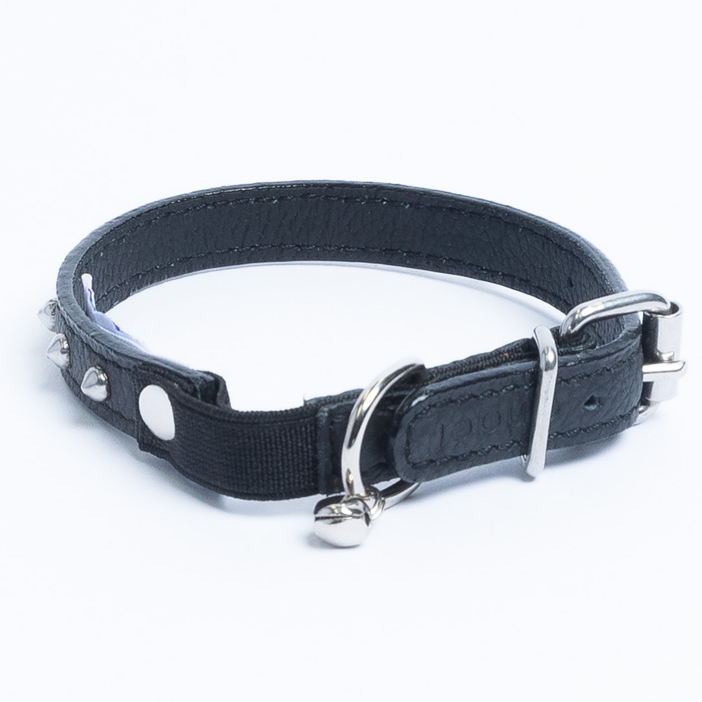 Dual Style Leather Cat Collars (5 Colors Available)