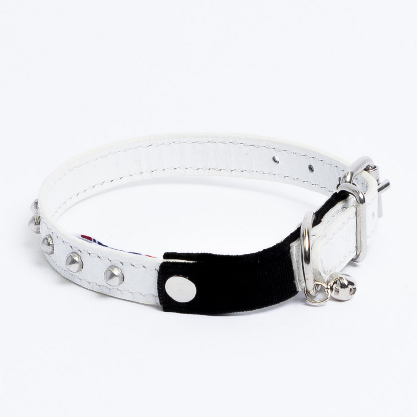 Dual Style Leather Cat Collars (5 Colors Available)