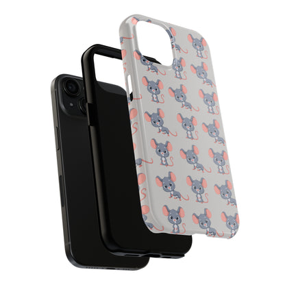 Cute Rat Pattern Phone Case (Tough) -- [iPhone Only]