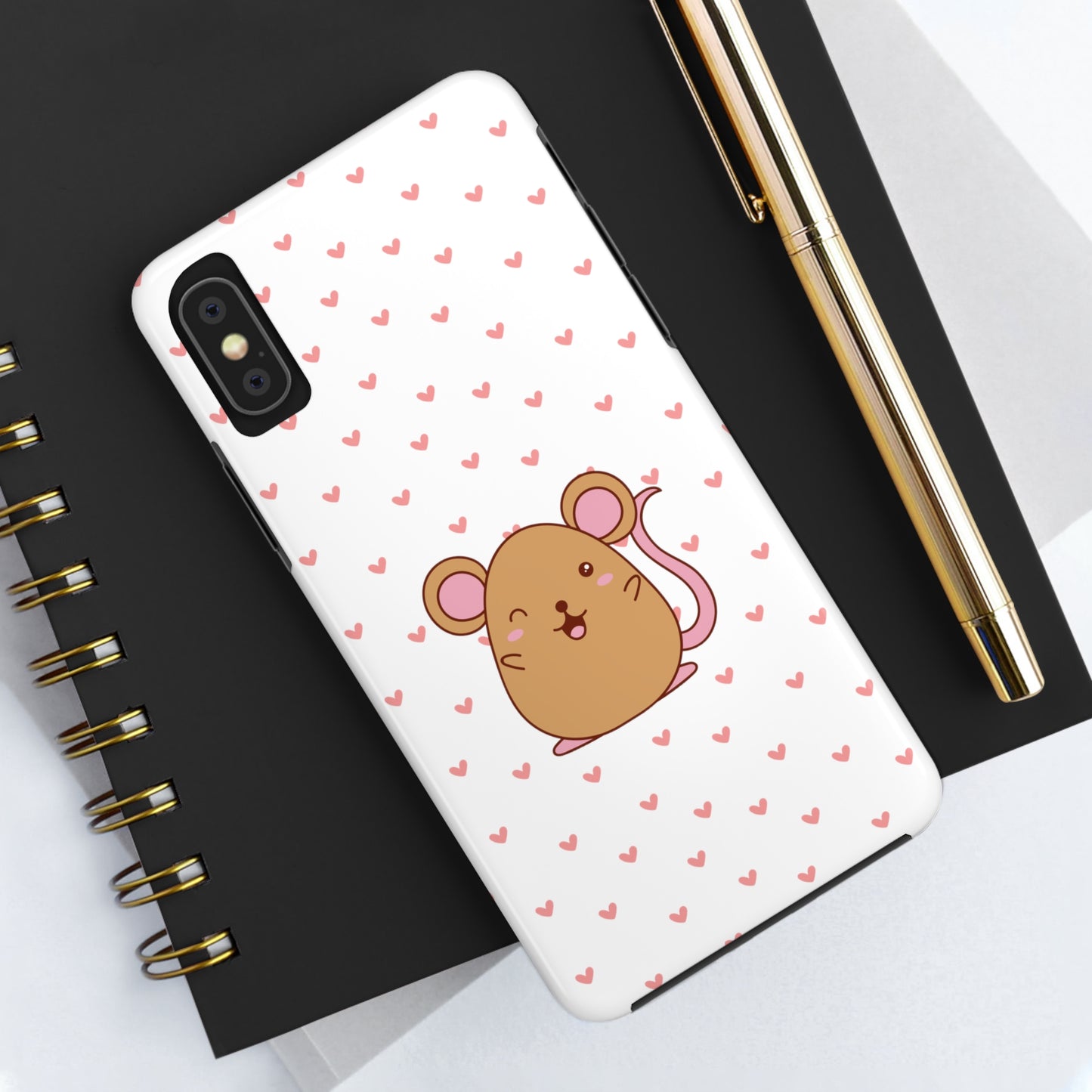 Cute Mouse Phone Case (Tough) -- [iPhone Only]