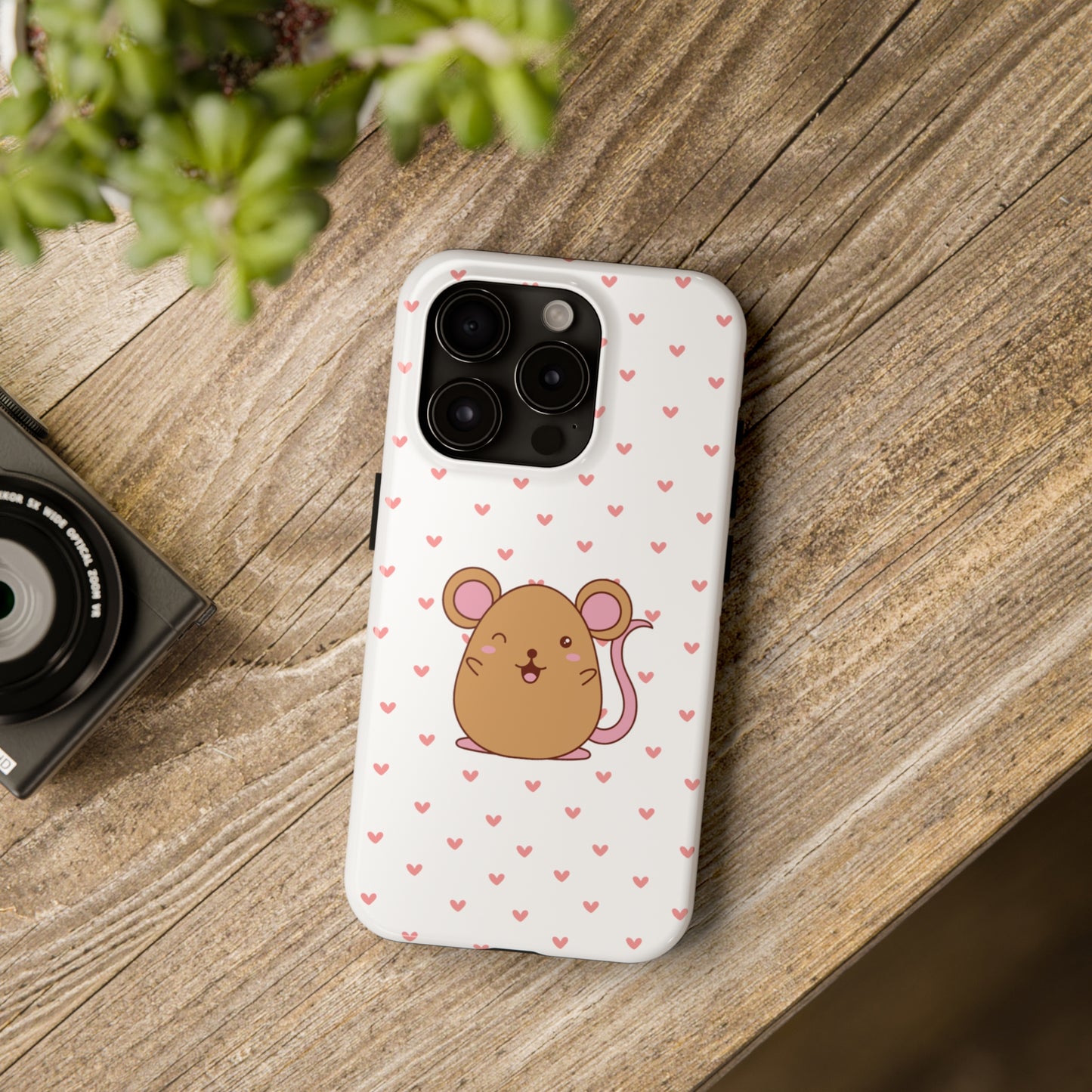 Cute Mouse Phone Case (Tough) -- [iPhone Only]